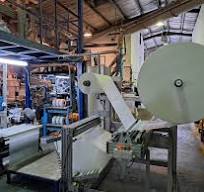 Used Adult Diaper Machine is on sale with automatic bagger