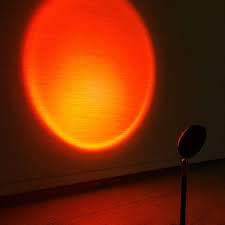 * free worldwide tracked shipping included. Halo Multi Coloured Multi Effect Sunset Lamp