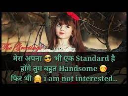 Attitude Caption For Girls In Hindi Girly Quote For Selfie Facebook Instagram And Whatsapp Youtube