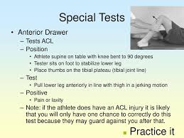 This test is positive if the tibia translates anteriorly more than six millimeters or if you experience a soft and mushy end feel. Hip Thigh And Knee Ppt Download