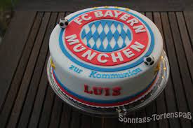 Es ist immer wieder schön. Immer Wieder Sonntags Bayern Munchen Torte