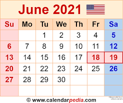 June printable calendar 2021 vertical. June 2021 Calendar Templates For Word Excel And Pdf
