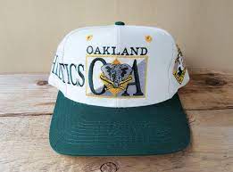 Oakland Athletics Original Vintage 90s Snapback Hat Official Mlb Baseball Cap By The Game Embroidered Sides Rare A S Elephant Logo Ballcap Oakland Athletics Mlb Baseball Caps Elephant Logo