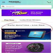 Today amazon quiz has five questions and we provides amazon quiz answer. Amazon Quiz Answers Today 19 July Win 20 000
