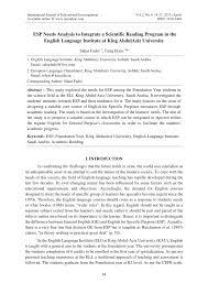 Read this position paper outline will help you get started. Pdf Esp Needs Analysis To Integrate A Scientific Reading Program In The English Language Institute At King Abdulaziz University