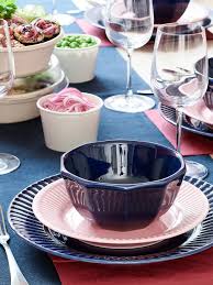 Https Www Ikea Com No No P Strimmig Tallerken Flintgods Bla 60426378 Ikea Essen Esszimmer Mobel Esszimmer