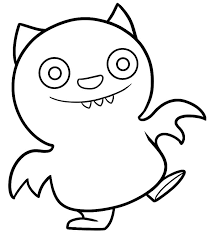 Keep your kids busy doing something fun and creative by printing out free coloring pages. Uglydolls Lucky Bat Coloring Page Free Printable Coloring Pages For Kids