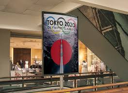 Tokyo 2020 official art posters collection. Mika Tsuchida Tokyo 2020 Olympic Games Poster