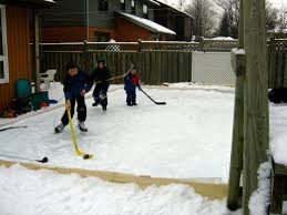 It's a lot of fun for kids and adults of all ages! Backyard Ice Rink