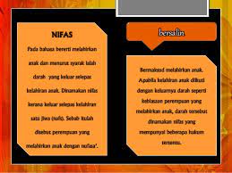 Sama ada si ibu itu tidak keluar darah. Fiqh Ibadah Mandi Mandi Wajib