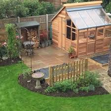 Beide In Einem Gebaude Die Halfte Ist Ein Schuppen Fur Werkzeuge Und Fahrrader Die An Amenagement Jardin Plan Abris De Jardin Amenagement Jardin Devant Maison