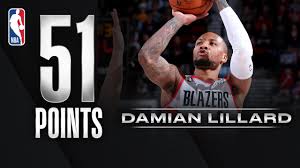 Photo by abbie parr/getty images. Damian Lillard Drops 51 Pts Youtube