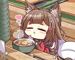 bliss amagi azurelane anime friendship anime chibi chibi