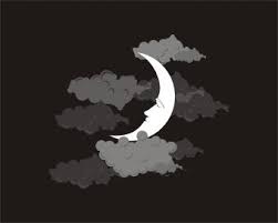 Crescent Moon Clip Art Crescent moon and doughnuts by usui shio — ongoing. crescent moon clip art