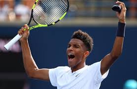 Félix auger's father sam aliassime is originally from togo and his mother marie auger is originally from the province of quebec. Canada S Felix Auger Aliassime Stuns Lucas Pouille At Rogers Cup To Advance To Second Round The Star