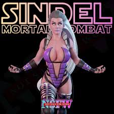 Sindel de Mortal Kombat Modelo Sindel Figura Sindel - Etsy España