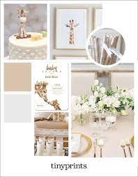 Safari Themed Giraffe Baby Shower Ideas Tinyprints Blog Baby Shower Giraffe Giraffe Baby Shower Theme Boy Baby Shower Themes
