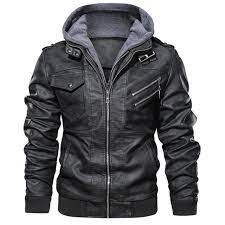 Men S Pu Jackets Casual Emperor Jackets Size Dropshipping Leather Jacket Hoodie Leather Jacket Men Leather Motorcycle Jacket