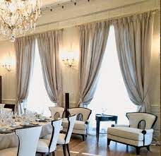 Thermal insulated blackout curtains for living room/dining room, noise reducing curtain drapes for bedroom, grommet curtains draperies 96 inch long for glass door elegant comfort luxurious beautiful curtain panel set with attached valance and backing 54 x 84 inch (set of 2), beige. Knitting Crochet Obsession Elegant Drapes And Curtains Dining Room Drapes Drapes Curtains Black Dining Room