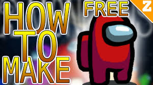 How To Make An Among Us Avatar For Free Roblox Youtube