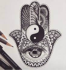 The hand hamsa tattoo can only fit a princess yet, millions of ladies around the world are going for it to make them stand out in the public. Artstation Hand Of Hamsa Tattoo Design Abby Charlesworth
