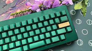 Hunter Green Blank Keycaps