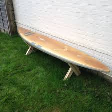 Surfboard Bench Surfboard Decor Surf Decor Surfboard Table