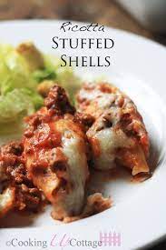 Ricotta Stuffed Shells Recipe Stuffed Shells Recipe Stuffed Shells Ricotta Food