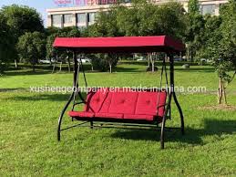 If space isn't too much of a problem, you can look at luxury garden swing benches that have large canopies and offer a sheltered haven in your garden. China Luxury Garden Swing Bed Rocking Chair 3 Seater Swing Chair China Swing Chair Garden Swing Chair