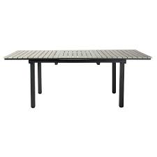 Gartentisch Aus Plastik In Holzoptik Und Aluminium B 213 Cm Grau Jetzt Bestellen Unter Https Moebel Ladendirekt De Garte Gartentisch Gartenmobel Holzoptik