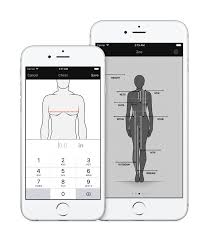Body Measurement Clothing Measurement App For Easy Storage
