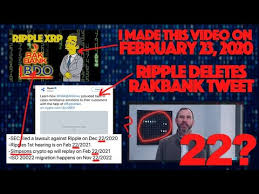 Further, growth is expected to continue to the area above the level of 0.7310. Ripple Xrp Why Did Ripple Delete Rakbank Tweet Why Does 22 Keep Surrounding Ripple Xrp Youtube