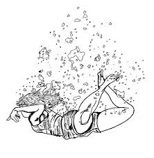 Floating Girl Sketch Underwater Drawing Deviantart Drawings Drawings