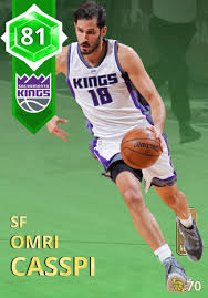 He is under contract with the cleveland cavaliers, but is playing for maccabi tel aviv b.c. 17 Omri Casspi 81 Nba 2k18 Myteam Emerald Card 2kmtcentral