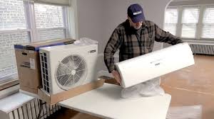 Details on how to install ductless air conditioners. How To Install A Ductless Mini Split Air Conditioner Blueridge Youtube