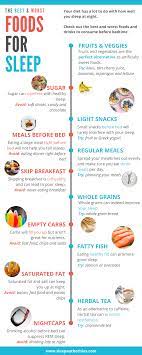 Best Worst Foods For Sleep Food For Sleep Better Sleep How To Get Sleep