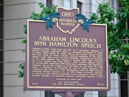 Abraham Lincoln's 1859 Speech Historic Marker