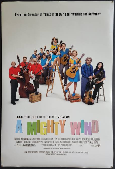 A Mighty Wind-original Vintage Movie Poster of Christopher Guests Ode to  Folk Music With Parker Posey, Catherine Ohara, and Harry Shearer - Etsy