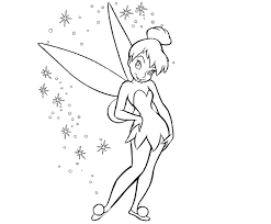 Tinkerbell coloring pages free to print are very popular with girls. Tinkerbell Coloring Pages Printable Free