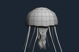 3drt Sealife Jellyfish In 2020 Sealife Jellyfish 3d Model