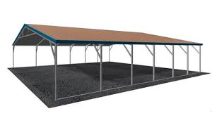 Here at texwin carports, our goal is to gain a better understanding of your need so we can provide the perfect metal structure fit to your needs. 26x21 Vertical Roof Carport Buy Online At Great Price