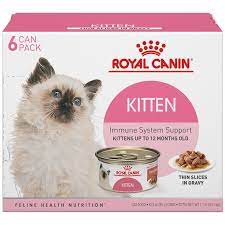Royal Canin Feline Health Nutrition Thin Slices In Gravy Variety Pack Wet Kitten Food 3 Oz Count Of 6 Petco Feline Health Kitten Food Canned Cat Food