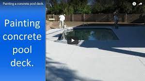 A deck is a weight supporting structure that resembles a floor. Pool Deck Painting Phoenix