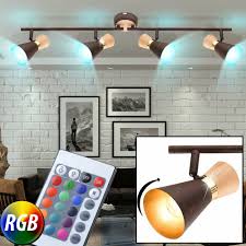Dimmbar Lampe Decken Led Stil Landhaus Flur Fernbedienung