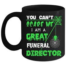 Cool skull mug goblet spoon set of 3, stainless steel beer tankard coffee mug funny cup novelty wine chalice ideal novelty cool gothic beer stein for halloween, men's. I Am A Great Funeral Director Coffee Mug Cool Halloween Coffee Cup Premium Fan Store