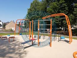 View our park slope location. Exercise Stations Bayreuth Outdoor Fitness Park Sportzentrum Germany Spot