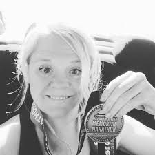Congrats to Oklahoma County Sheriff's Office Communications Division  Supervisor Jill Stover for crossing the finish line at the OKC Memorial  Marathon. 🏃🏼‍♀️ She rocks! #RunToRemember