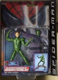 The one where vulture or goblin is destroying the city and you have to web out the fires or something. Spider Man The Movie Action Figure 2001 Toy Biz Series 1 Comic Books