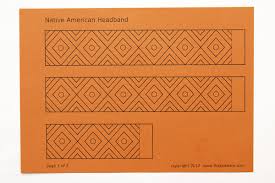Vector image native american indian. Native American Headband Kids Crafts Fun Craft Ideas Firstpalette Com