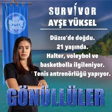 Survivor gönüllüler takımı yarışmacısı ayşe yüksel'in hem instagram hem de twitter hesabı bulunmaktadır. Survivor Ayse Yuksel Kimdir Nereli Kac Yasinda Burcu Boy Ve Kilosu 2021 Ayi Yaya Unluler